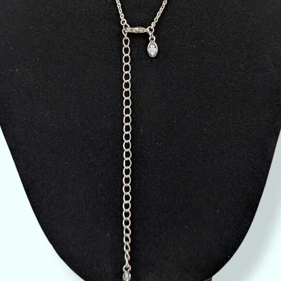 Premier Designs Long Rhinestone Chain Necklace - Picture 4 of 5